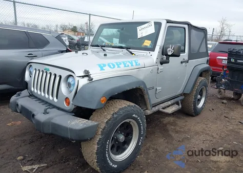 2010 Jeep Wrangler Sport from USA, damaged, VIN 1J4AA2D15AL213956